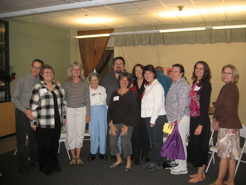 Intimacies group at BookPeople Oct 16, 2008.